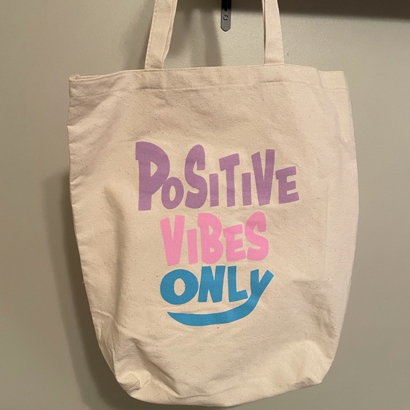 Handbags - Positive vibes only tote bag